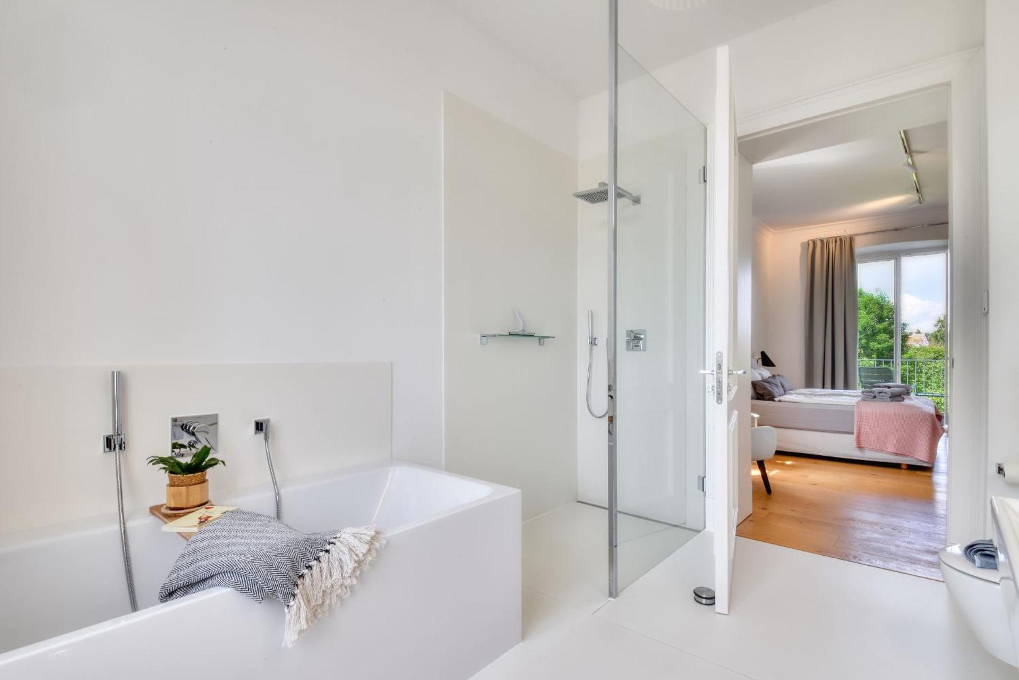 Ferienwohnung Fuerst Malte Loft I Design & Pool Putbus Exterior foto