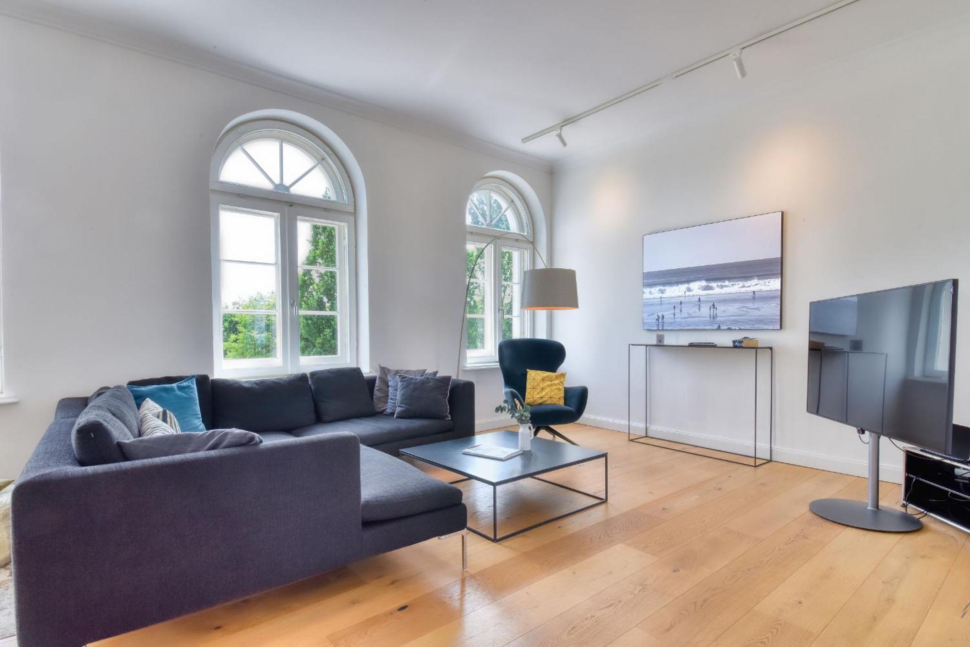 Ferienwohnung Fuerst Malte Loft I Design & Pool Putbus Exterior foto