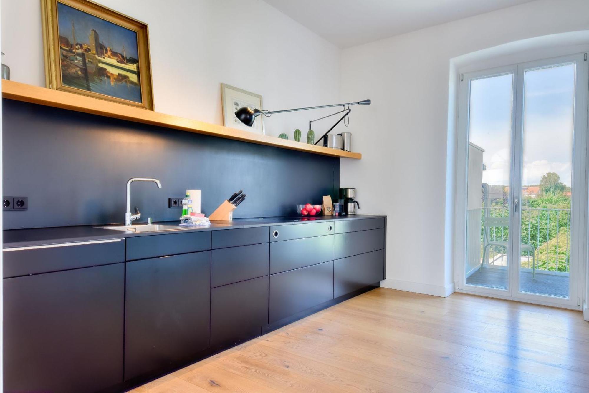 Ferienwohnung Fuerst Malte Loft I Design & Pool Putbus Exterior foto